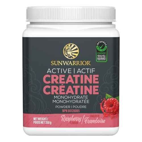 Sun Warrior - Active Creatine - Raspberry, 350 g