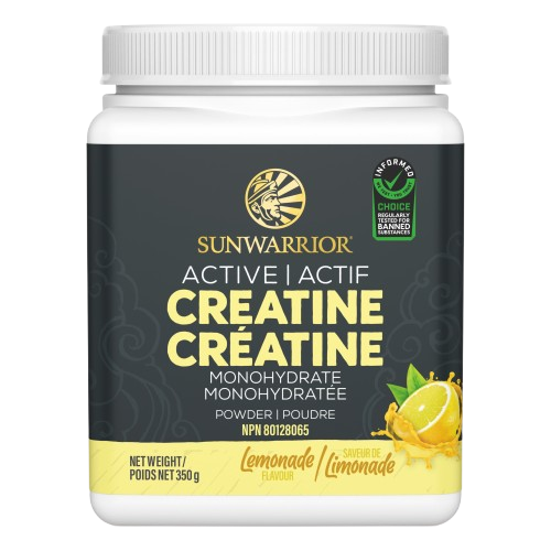 Sun Warrior - Active Creatine - Lemonade, 350 g