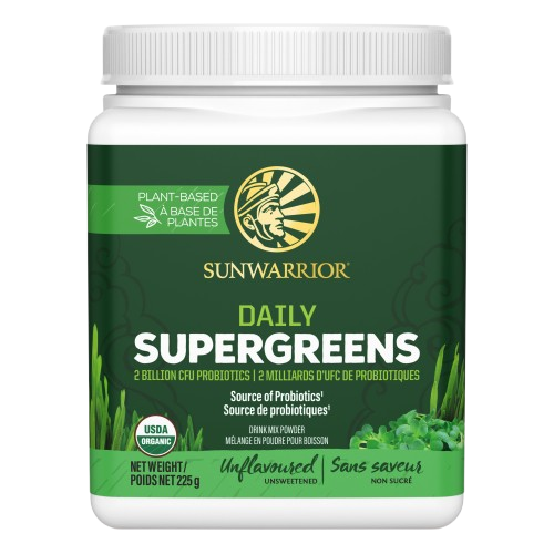 Sun Warrior - Daily Supergreens - Unflavoured, 225 g