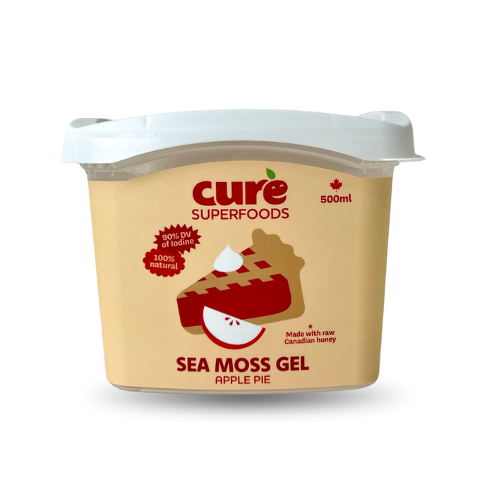 Cure Superfoods - Sea Moss Gel - Apple Pie, 500 mL