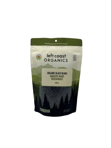 Left Coast Organics - Black Beans, 400 g