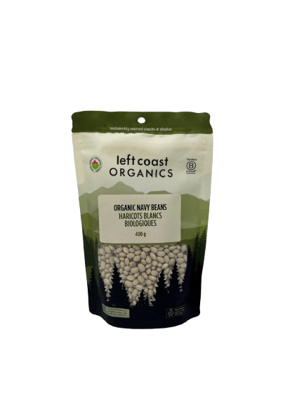Left Coast Organics - Navy Beans, 400 g