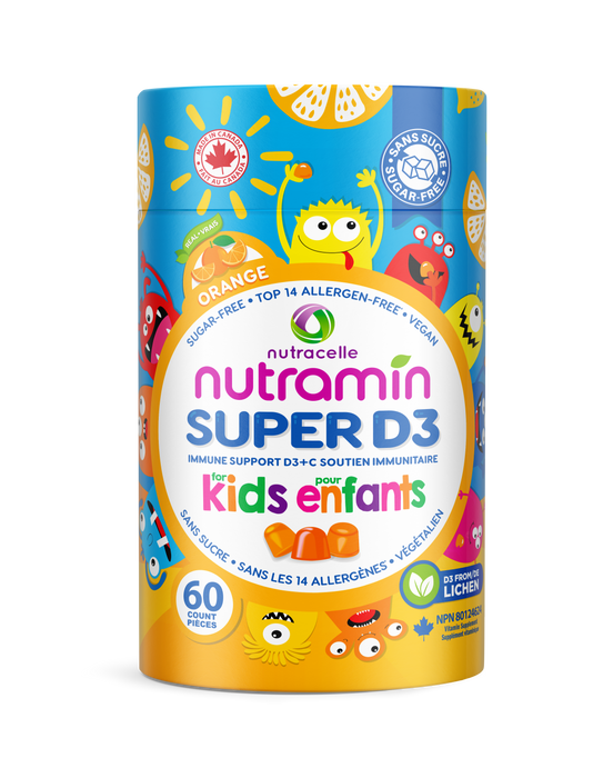 Nutramin - Kids Super D3, 60 Gummies