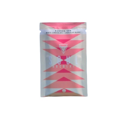 Soul Chocolate - Holiday Candy Cane White Chocolate, 25 g