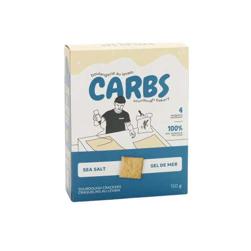 Carbs Bakery - Sea Salt, 150 g