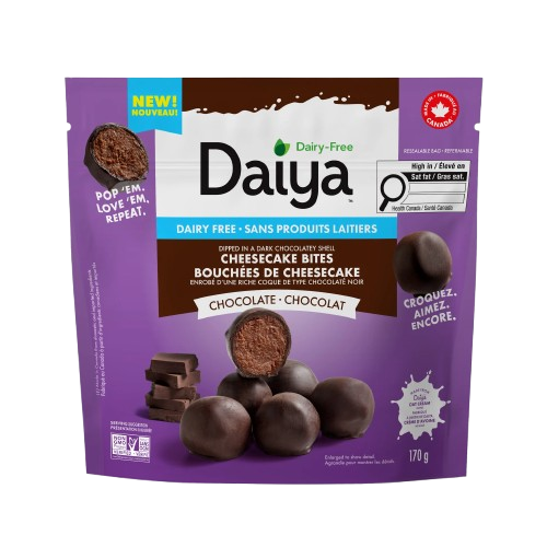 Daiya Foods - Dairy Free Cheesecake Bites - Chocolate, 170 g