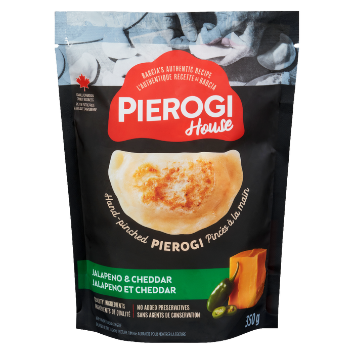 Pierogi House Company Limited - Pierogi - Jalapeno & Cheddar, 350 g