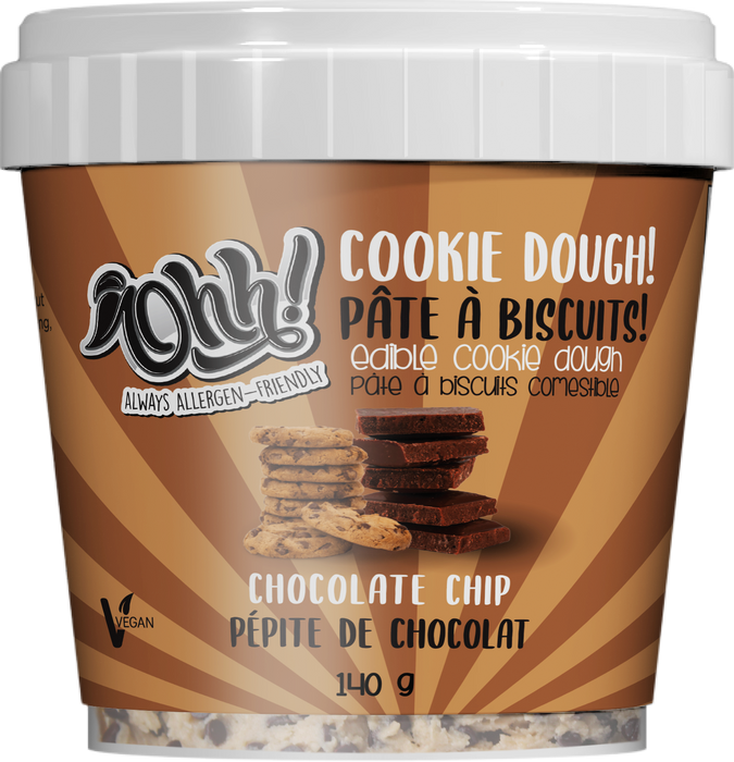Ohh! Foods - Cookie Dough - Chocolate Chip, 140 g