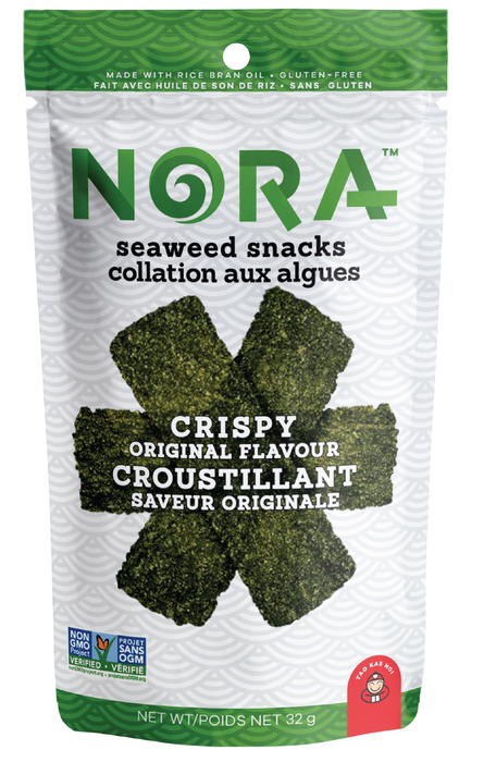 Nora Seaweed - Crispy Seaweed Original, 32 g