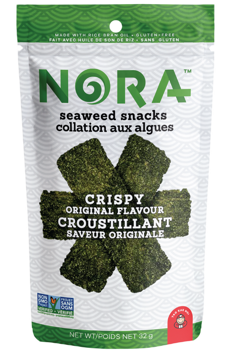 Nora Seaweed - Crispy Seaweed Original, 32 g