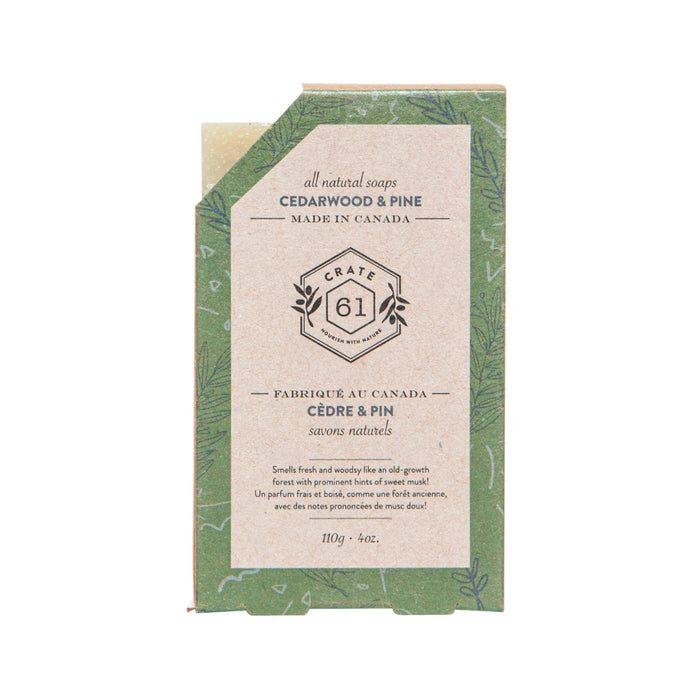 Crate 61 - Cedarwood Pine Soap, 110 g