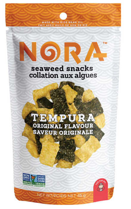 Nora Seaweed - Tempura Seaweed Original, 45 g