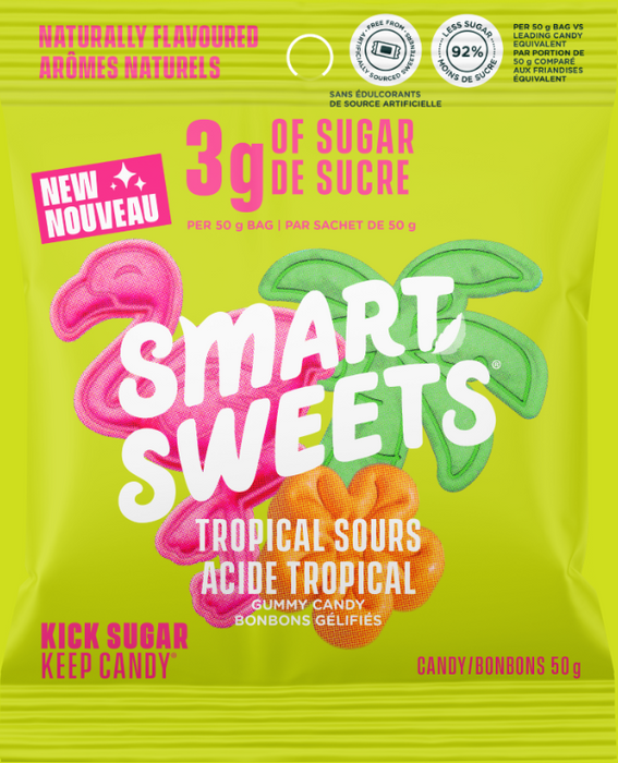 Smart Sweets - Tropical Sours, 50 g