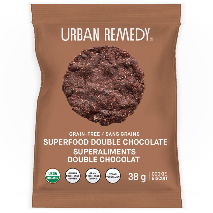 Urban Remedy - Superfood Cookie Dbl Chocolate, 38 g