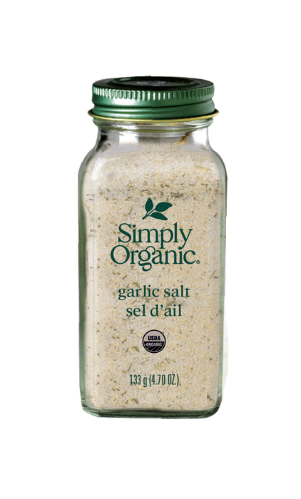 Simply Organic - Garlic Salt, 133 g