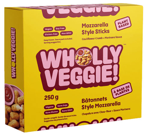 Wholly Veggie - Plant Based Mozz Sticks, 250 g