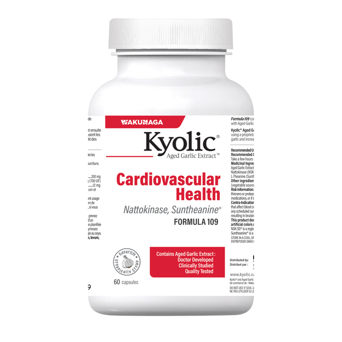 Kyolic - Cardiovascular Formula 109, 60 Vcaps