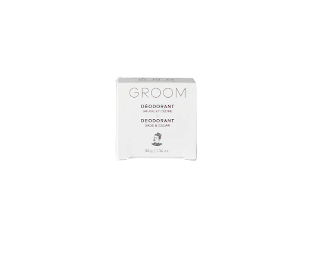 Groom - Deodorant Refill - Sage & Cedar, 38 g