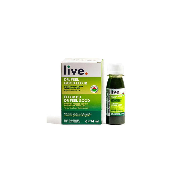Live Organic Food Products Ltd - Dr. Feel Good Elixir, 74 mL