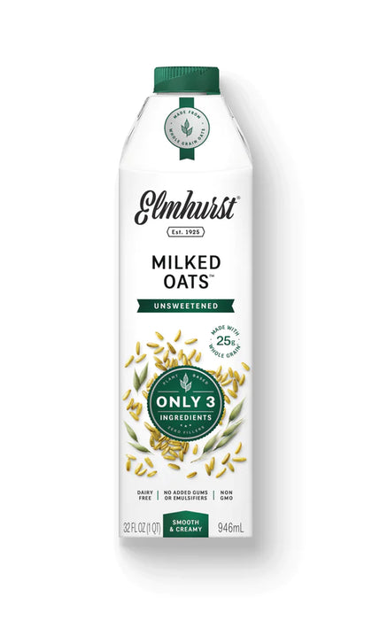 Elmhurst - Milked Oat Unsweetened, 946 mL