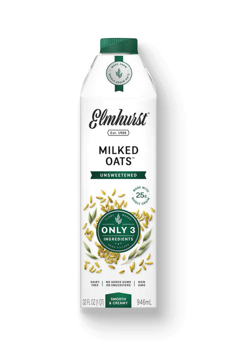 Elmhurst - Milked Oat Unsweetened, 946 mL
