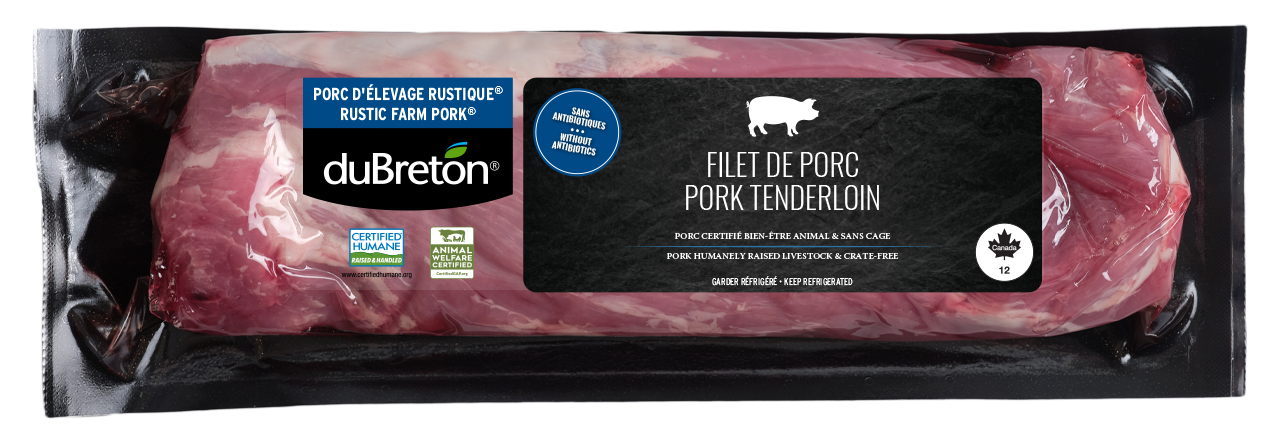 Dubreton - Rwa Pork Tenderloin Frozen, kg