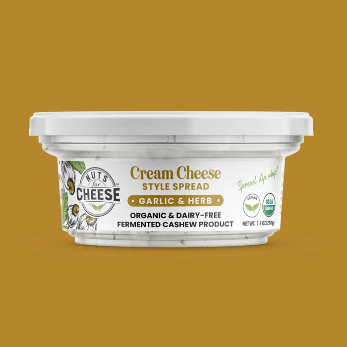 Nuts For Cheese - Dairy Free Spread - Garlic, 210 g