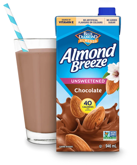 Blue Diamond - Almond Breeze - Chocolate Unsweetened, 946 mL
