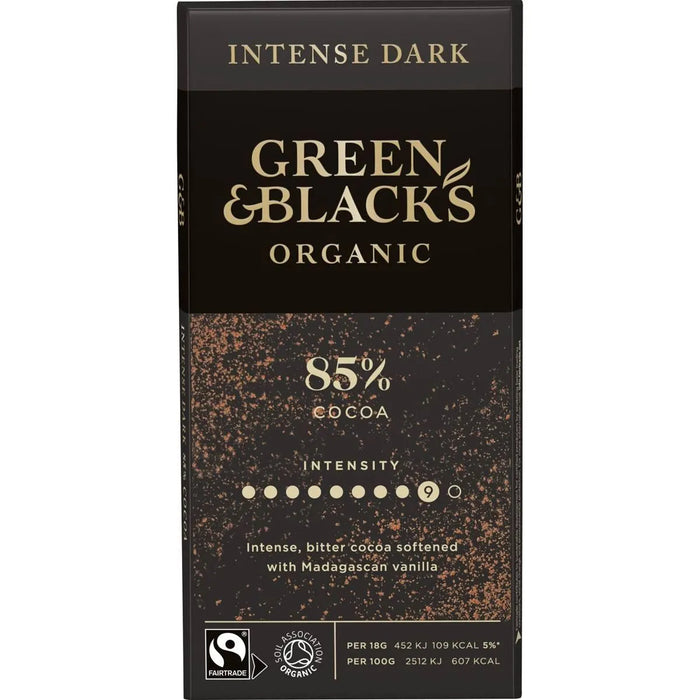 Green & Black's Organic - 85% Dark Chocolate - 100 g