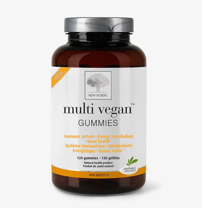 New Nordic - Multi Vegan Gummies, 120 Count