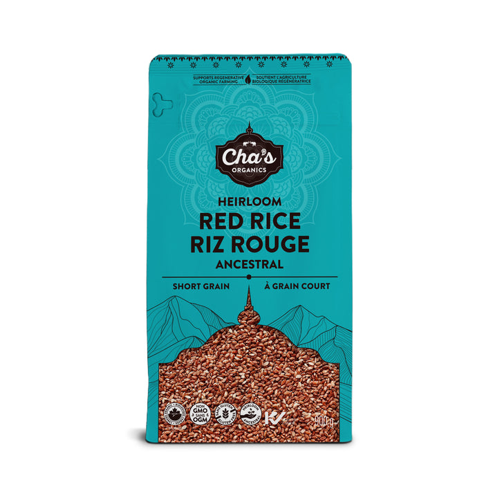 Cha's Organic - Organic Heirloom Red Rice, 900 g
