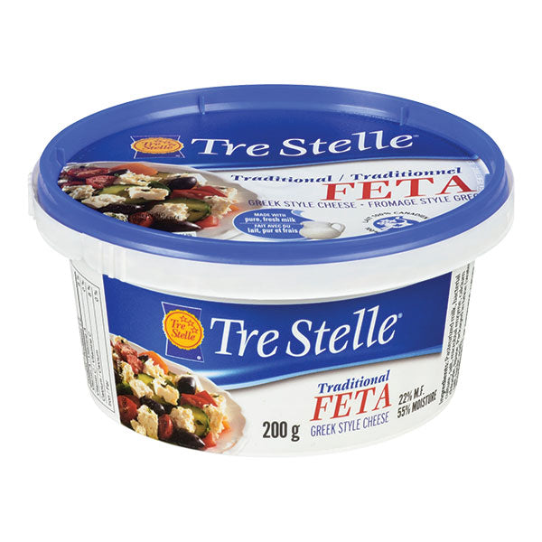 Tre Stelle - Traditional Feta Greek Style Cheese, 200 g