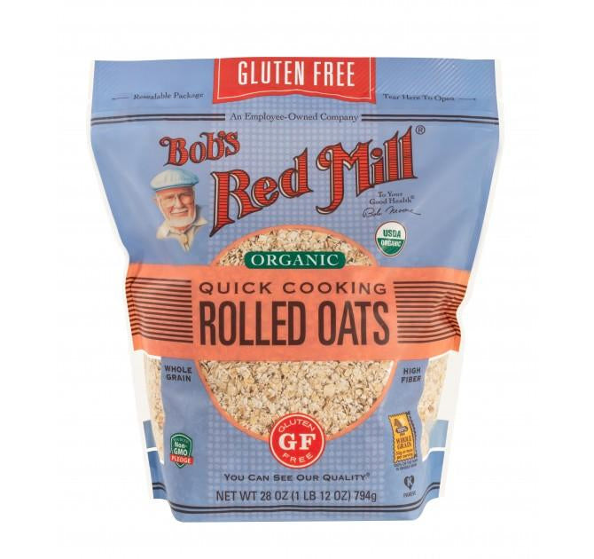 Bob's Red Mill - Org Quick Cooking Oats - Gf, 794 g