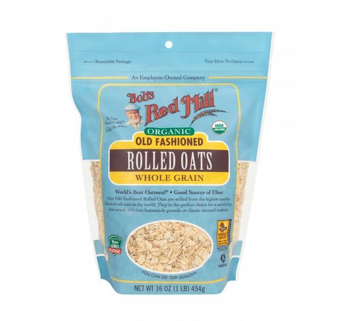 Bob's Red Mill - Organic Regular Rolled Oats, 453 g