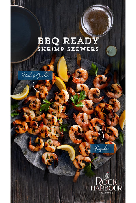 Rock Harbour - Shrimp Skewers, 454 g