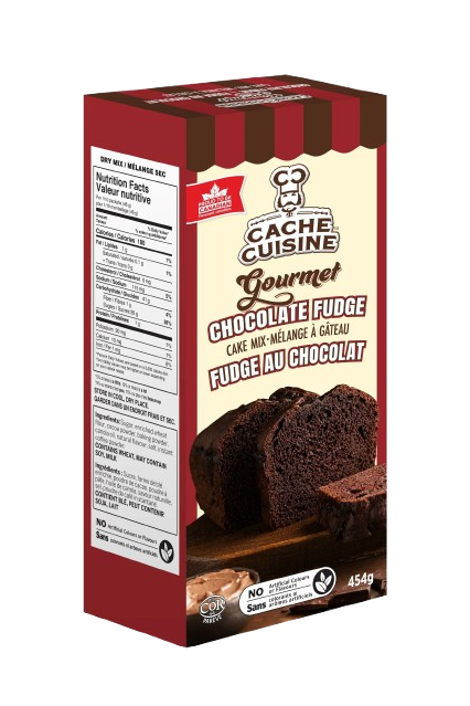 Cache Cuisine - Gourmet Chocolate Fudge Cake Mix, 454 g