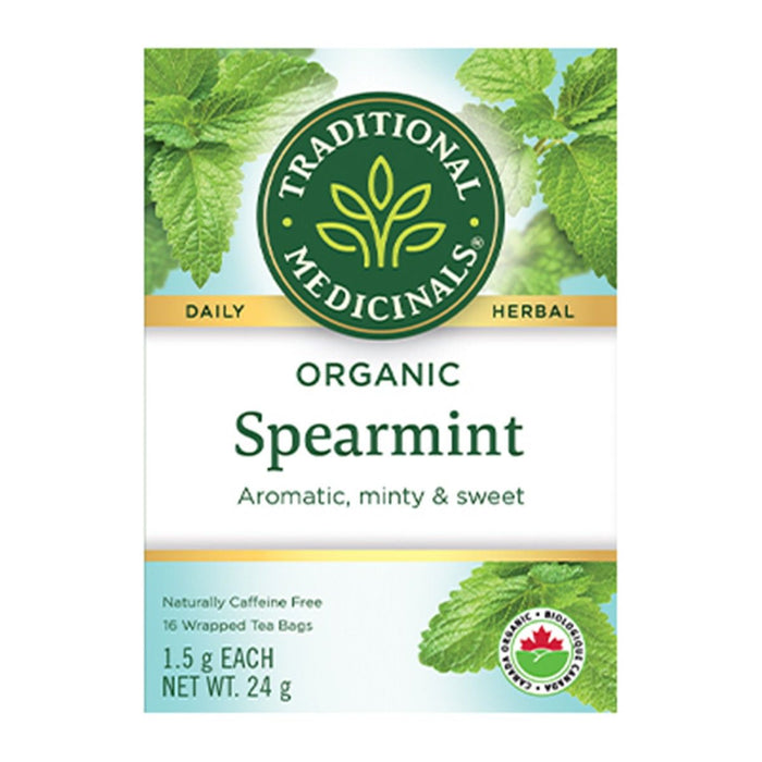 Traditional Medicinals - Organic Spearmint Tea, 16 Count