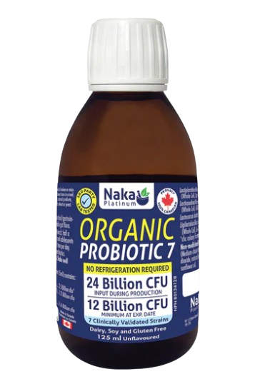 Naka Platinum - Organic Probiotic 12 Billion Liquid, 125 mL