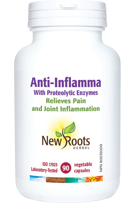 New Roots Herbal - Anti-Inflamma, 90 Caps