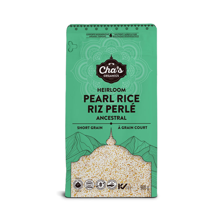 Cha's Organic - Organic Pearl Heirloom Rice, 900 g