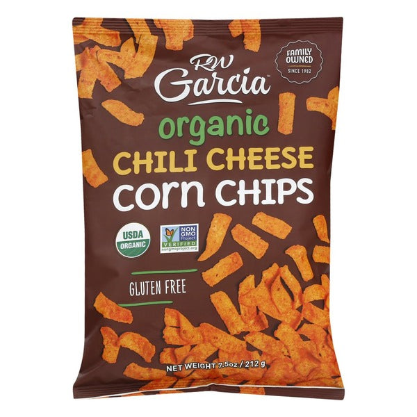 RW Garcia - Organic Corn Chips, Chili Cheese, 212 g