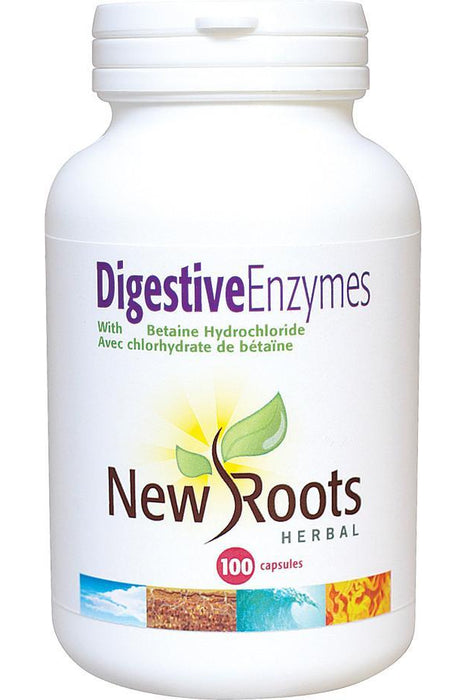 New Roots Herbal - Digestive Enzymes, 100 capsules