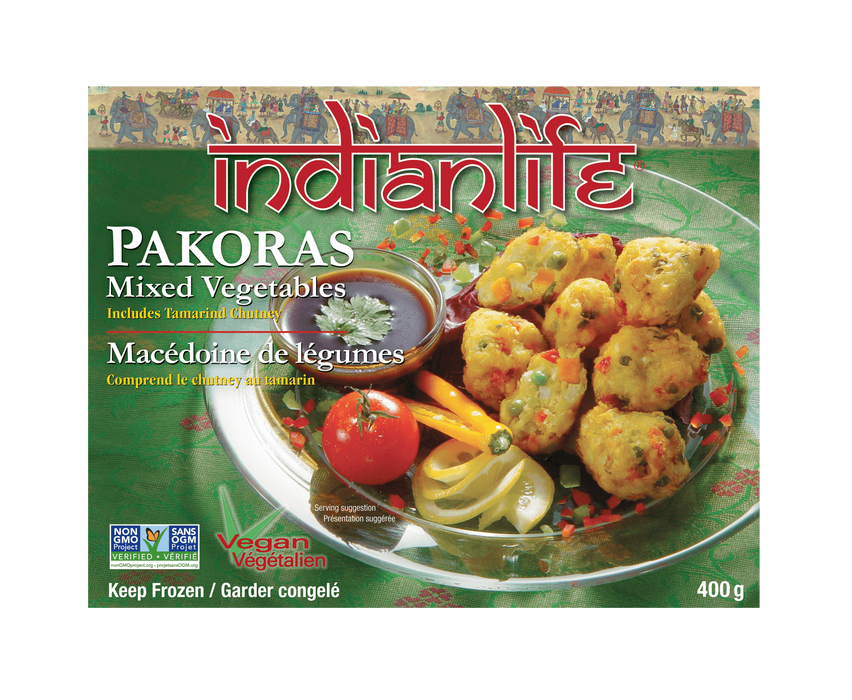 Indian Life - Pakoras Mixed Vegetables, 400 g