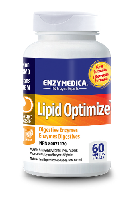 Enzymedica - Lipid Optimize, 60 Capsules
