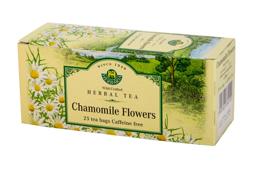 Herbaria - Chamomile Flowers Tea, 25 Count