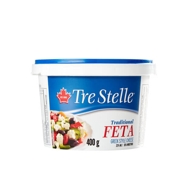 Tre Stelle - Traditional Feta Greek Style Cheese, 400 g