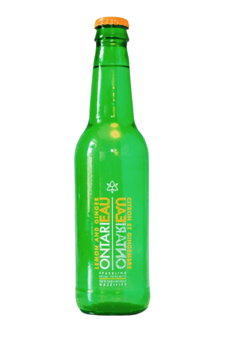 Ontarieau - Sparkling Water - Lemon Ginger, 355 mL
