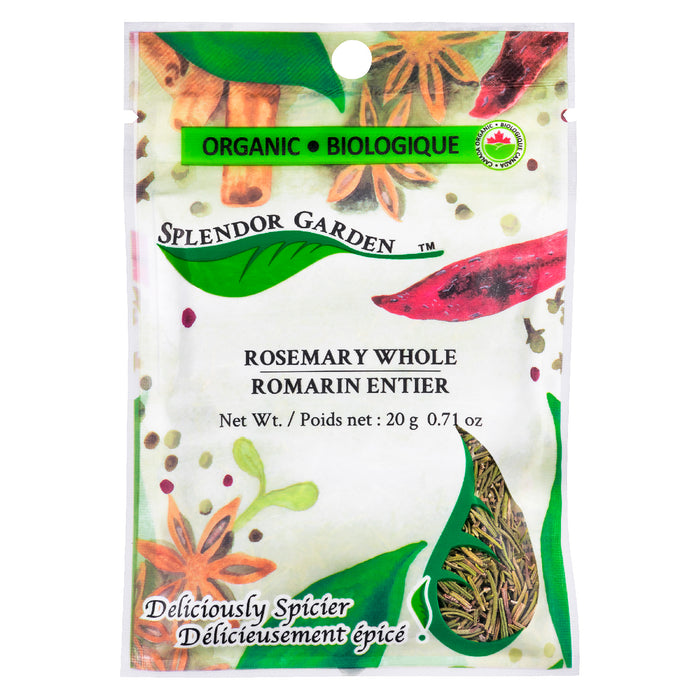 Splendor Garden - Organic Rosemary Whole, 20 g