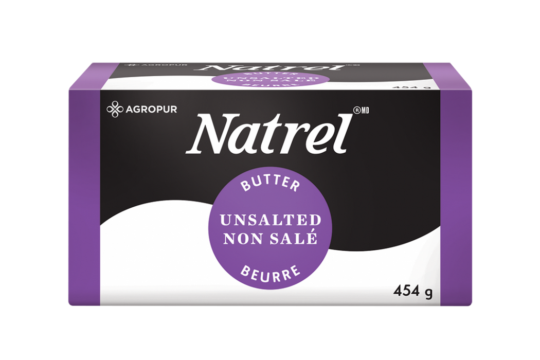 Natrel - Unsalted Butter, 454 g