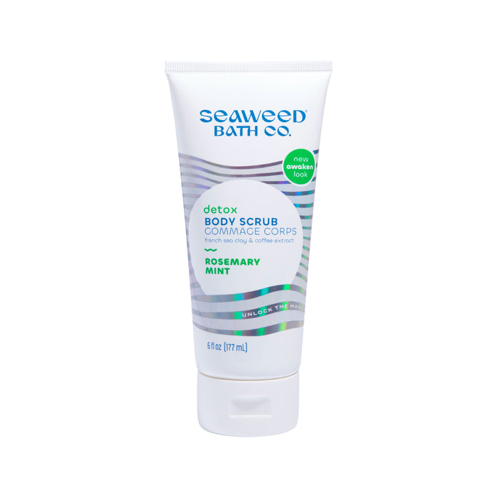 Seaweed Bath Co. - Detox Body Scrub - Rosemary Mint, 177 mL